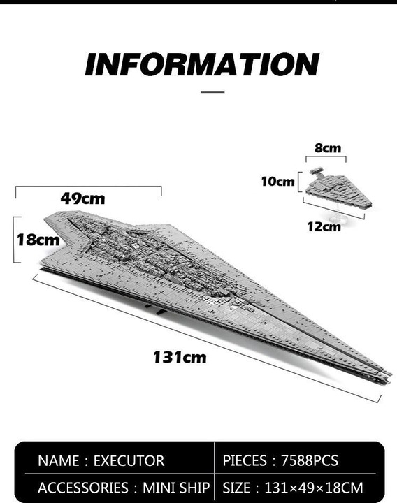 Actual product image Mould King Executor
