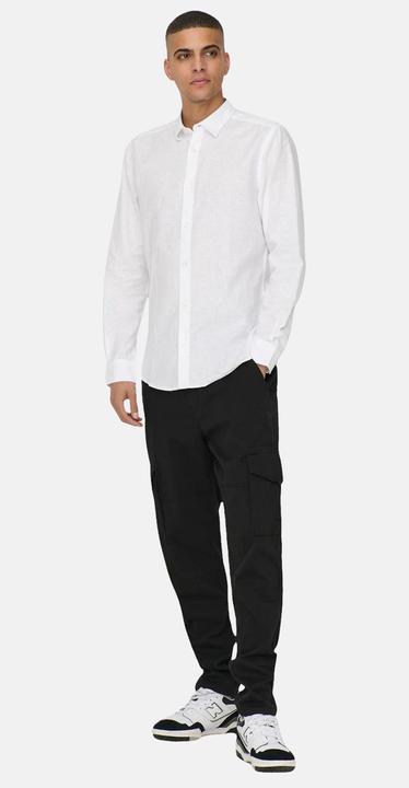 Produktbild Only & Sons Einfarbiges Langarmhemd (XS)