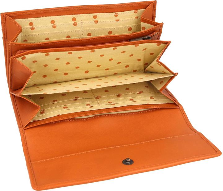 Actual product image Esquire Peru wallet RFID leather 18.5 cm