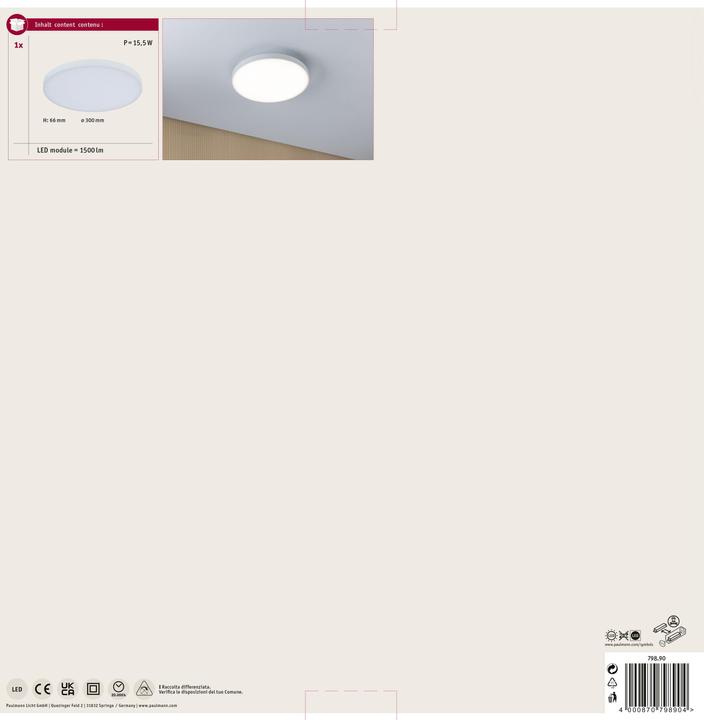Actual product image Paulmann Verlora (1500 lm)