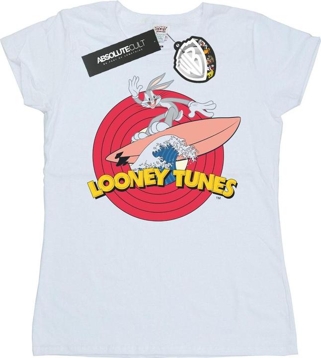 Image du produit Looney Tunes - T-shirt BUGS BUNNY SURFING - Femme (L)