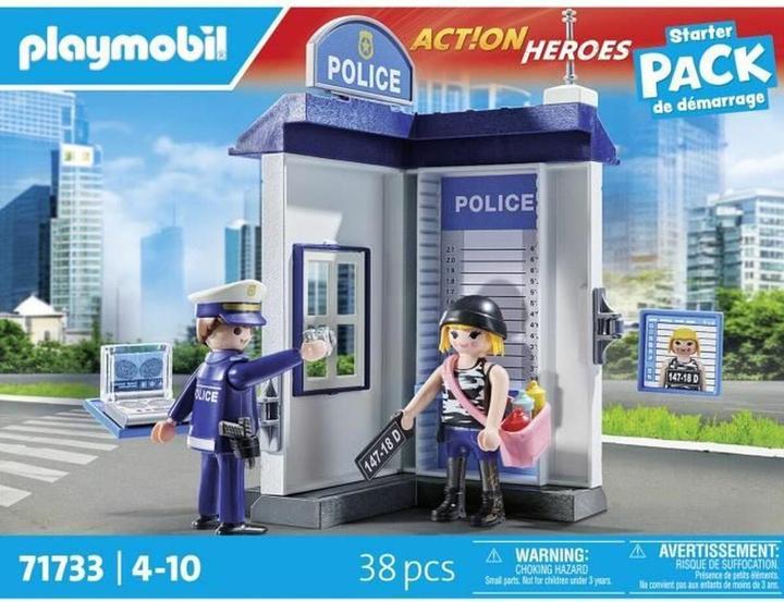 Actual product image Playmobil Police investigation room (71733, Playmobil Action Heroes)