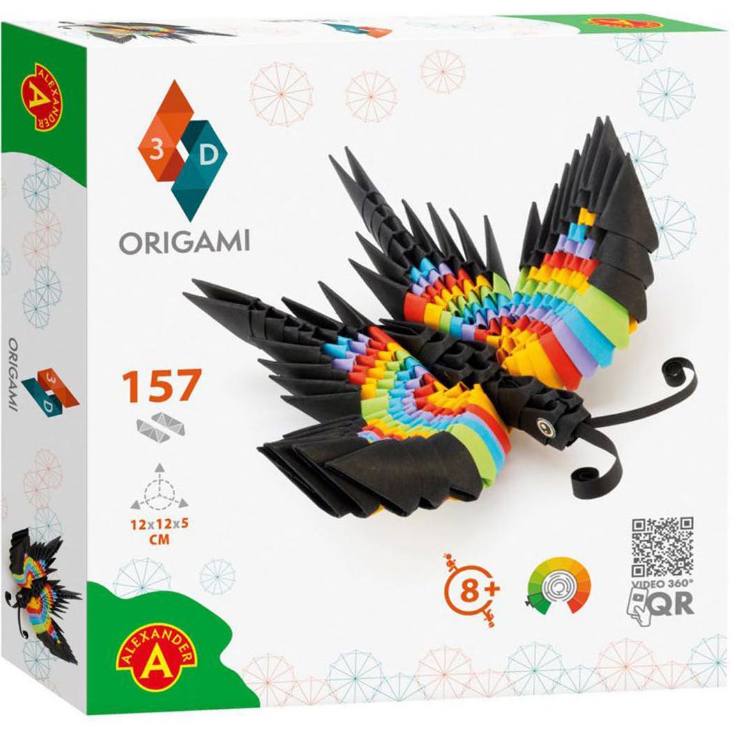 Selecta Spielzeug ORIGAMI 3D - Schmetterling, 154 Stk.
