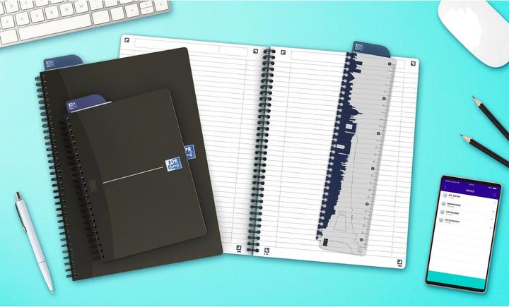 Immagine prodotto Oxford Taccuino del college Essentials (A5, Quadretti, Copertina morbida)