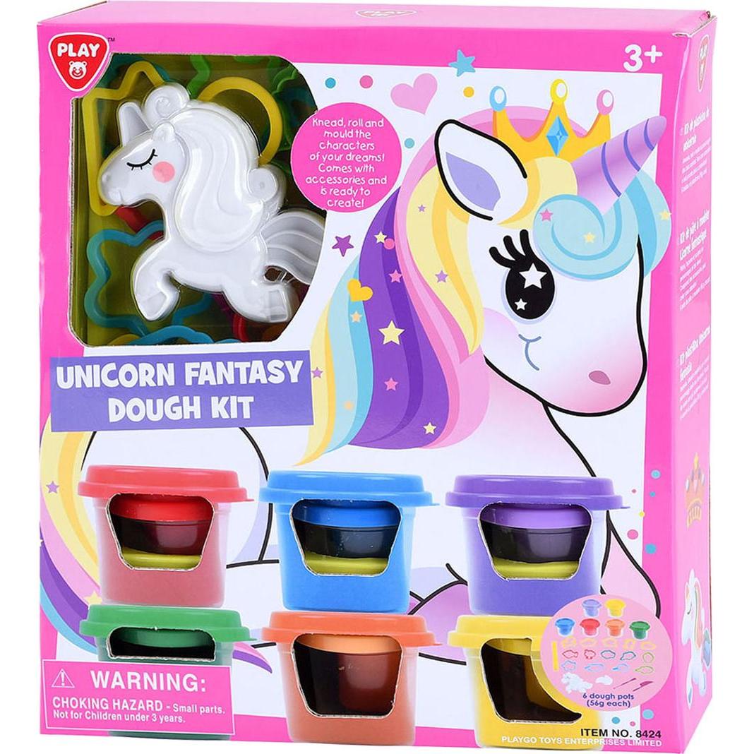 Play Einhorn-Ton-Set, 6 Tontöpfe (49619560)