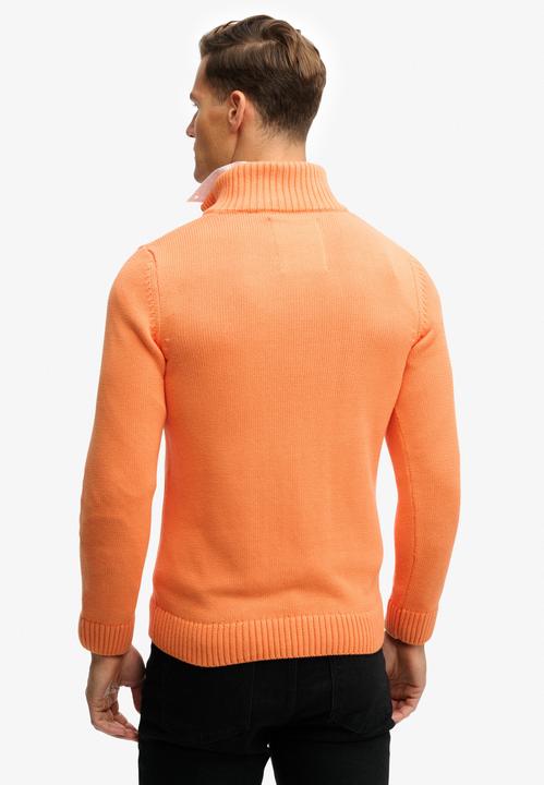 Produktbild Superdry Baumwoll-Strickpullover mit Reissverschluss (S)