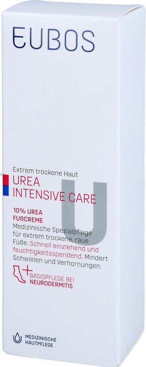 Immagine prodotto Eubos Crema piedi per pelle secca all'urea 10%, crema da 100 ml (Pediluvio, 100 ml)