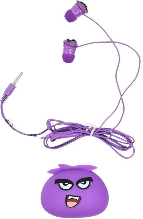 Immagine prodotto Techonic Wired headphones Jellie Monster Earphones JELLIE MONSTER Tiger YLFS-01 Jack 3,5mm purple