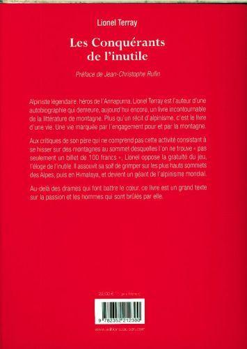 Image du produit Les conquérants de l'inutile (Français, Lionel Terray, 2017)