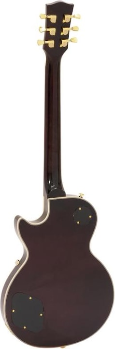 Actual product image Dimavery LP-700 electric guitar, burgundy (Electric guitar)