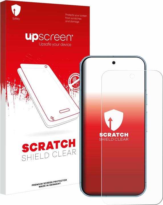 Produktbild upscreen Schutzfolie Displayschutz Displayschutzfolie Folie Klar Transparent (1 Stk., Google Pixel 9)