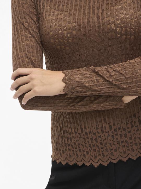 Immagine prodotto Vila VIROMINA U-Boot-Ausschnitt Oberteil mit langen Ärmeln (S)