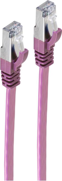 Image du produit Shiverpeaks BS75511-SL0.5V Câble réseau Violet 0,5 mCat.7 brut U/FTP (STP) (U/FTP, CAT7, 0.50 m)