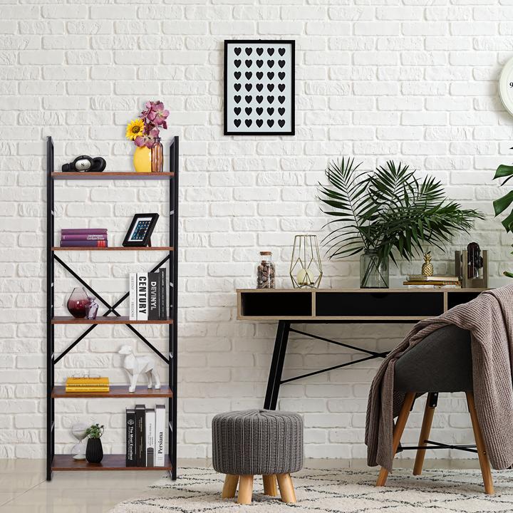 Immagine prodotto Relaxdays Bücherregal (60 x 30 x 158,5 cm)