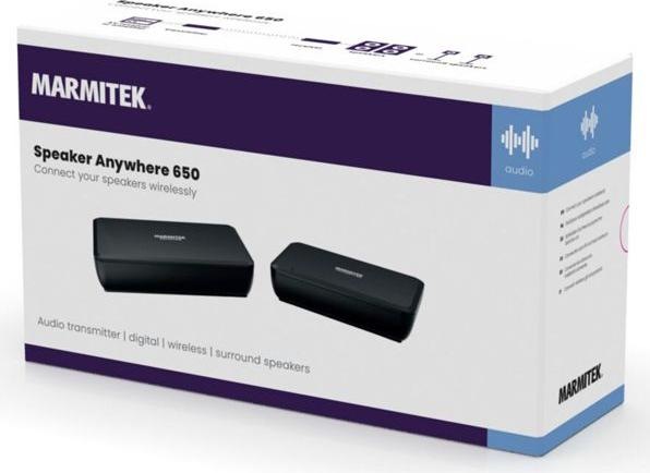 Produktbild Marmitek - Speaker Anywhere 650 - Wireless speakers connection (30 m)
