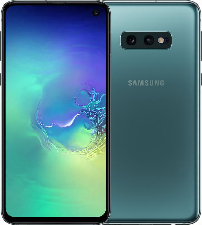 Samsung Galaxy S10e version DE (128 Go, Prism Green, 5.80", Double SIM hybride, 4G)