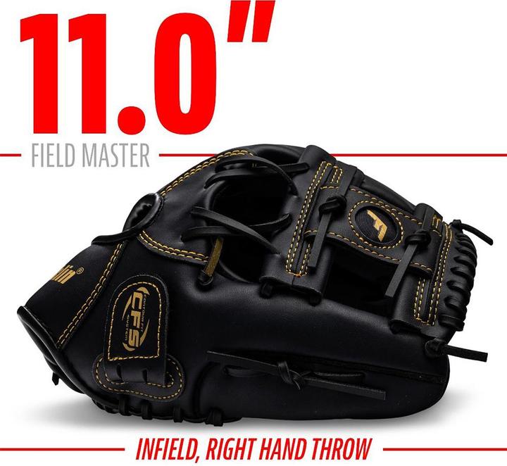 Actual product image Franklin Gold Series Baseball Fieldig Glove (11")