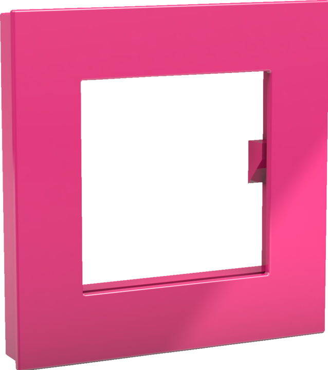 Actual product image Magni Mega Magnet SQUARE XL (75 x 75 mm, picture frame) pink (1 x)