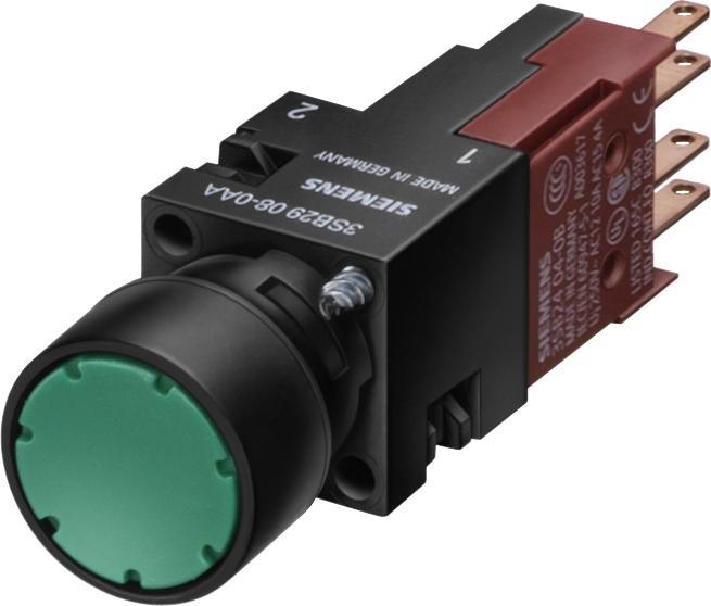Produktbild Siemens Drucktaster rot