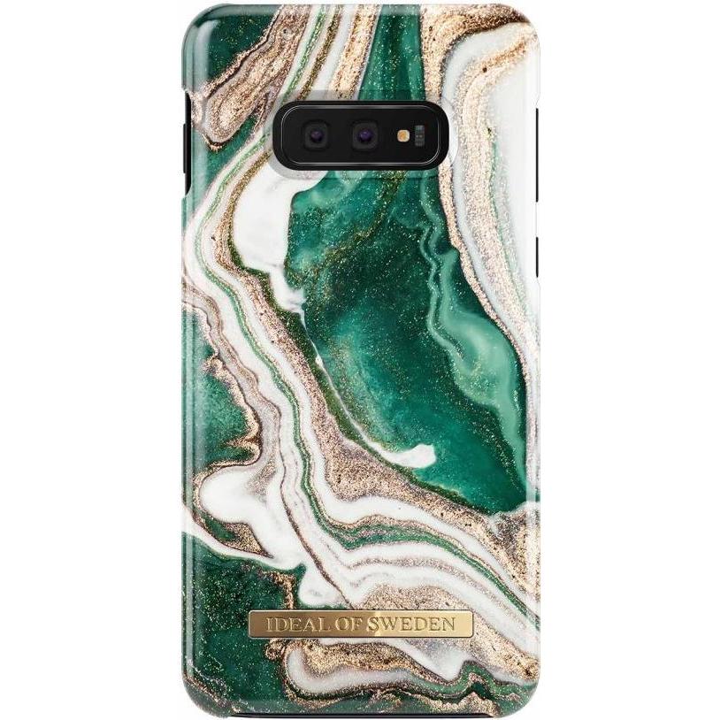 iDeal Of Sweden Golden Jade Marble (Samsung Galaxy S10e), Smartphone Hülle, Mehrfarbig
