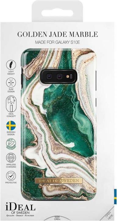 Actual product image iDeal Of Sweden Golden Jade Marble (Samsung Galaxy S10e)
