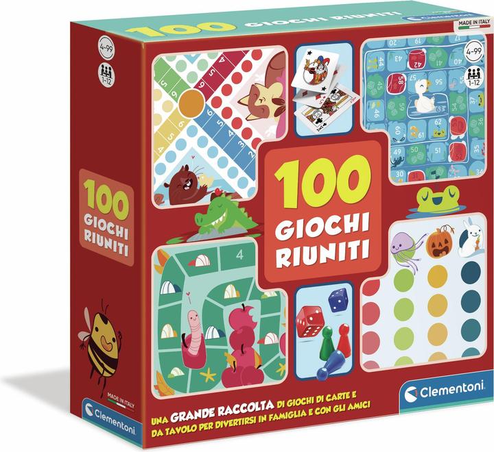 Immagine prodotto Clementoni 100 Giochi Riuniti