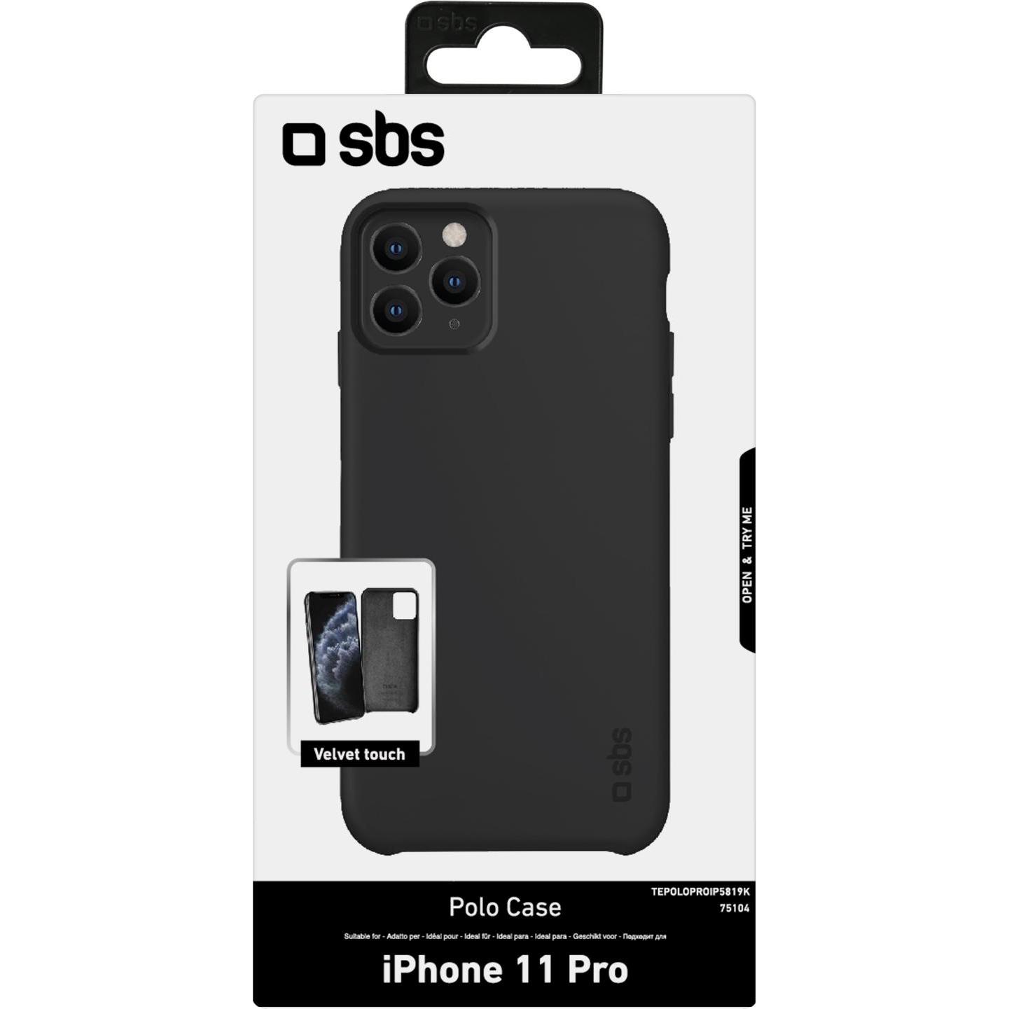 Thumbnail - SBS Schutzhülle (Apple iPhone 11 Pro), Smartphone Hülle, Schwarz