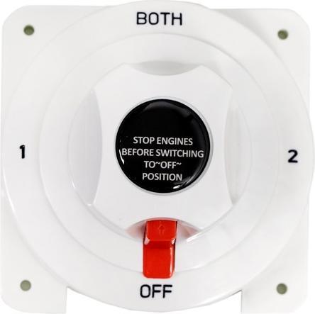 Actual product image Voltima Battery selector switch for switching two battery circuits, consumers, charging sources 300A