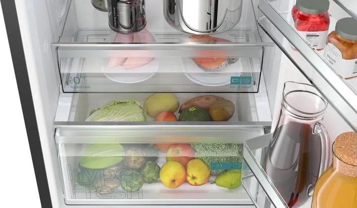 Actual product image Siemens iQ300, Free-standing fridge-freezer combination with bottom freezer compartment, 186 x 60 cm (321 l)