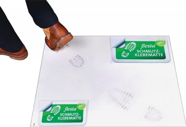 Böck Schmutzmatte klebend natur Folie L610xB760xS3,2mm (76 x 61 cm)