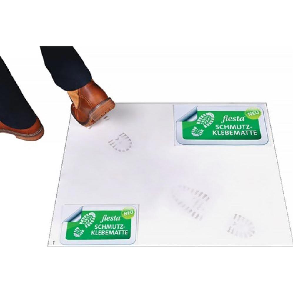 Böck, Zerbino, Tappetino antisporco adesivo in foglio naturale L610xW760xS3,2mm (76 x 61 cm)