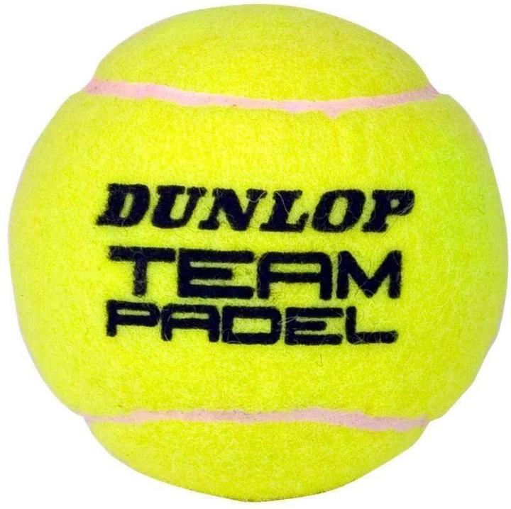 Dunlop Padel balls set TEAM, green, 3 pcs