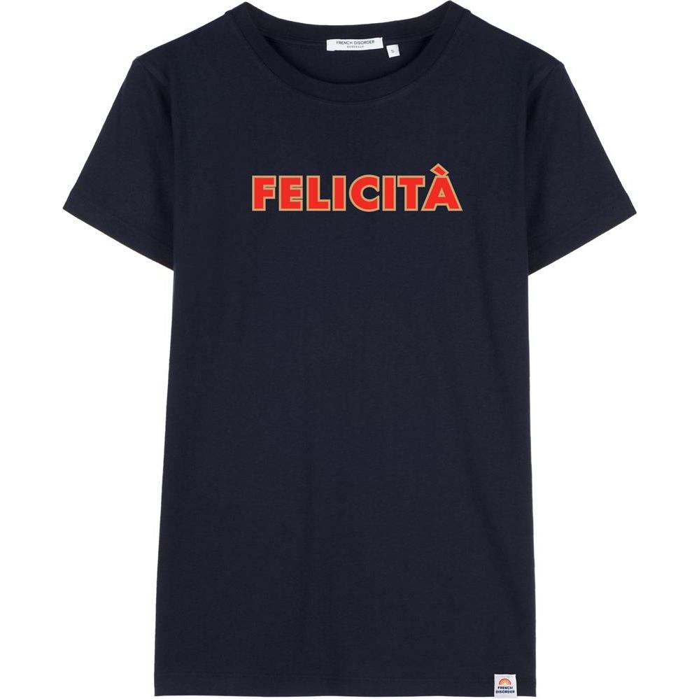 French Disorder, Damen, Shirt, t-shirt damen felicita, Blau, (XS)