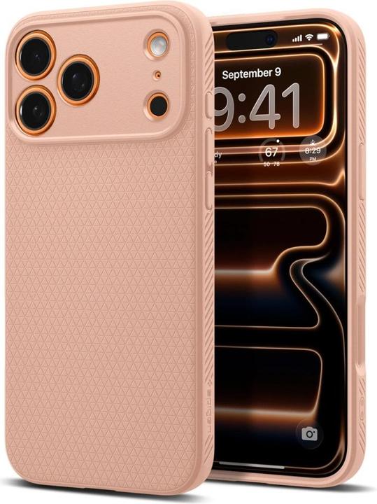 Produktbild Spigen - Liquid Air - iPhone 17 Pro Max - Rose Titanium (Apple iPhone 17 Pro Max)