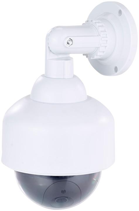Immagine prodotto VisorTech Telecamera di sorveglianza a cupola fittizia incl. supporto a muro