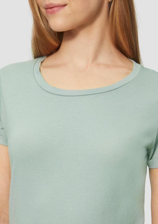 Produktbild S.Oliver T-Shirt Jerseyshirt mit Crew Neck (M)