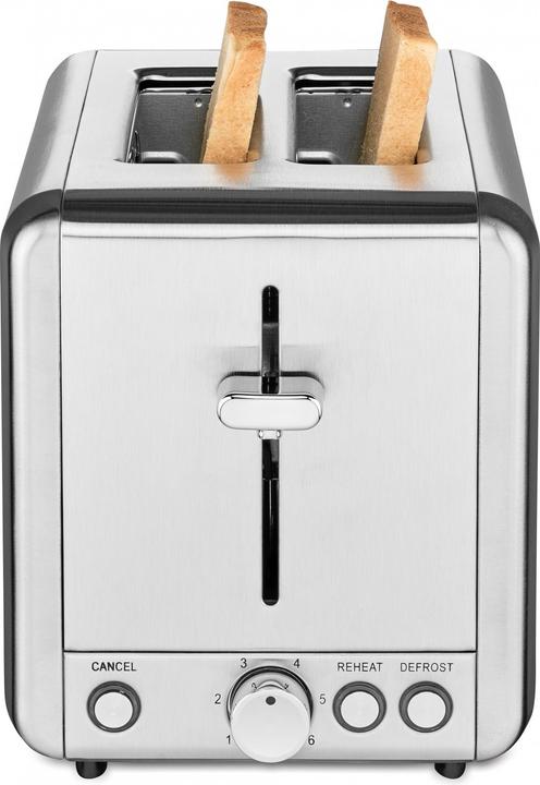 Productafbeelding Solis Stalen broodrooster (type 8002) Broodrooster met 2 sleuven