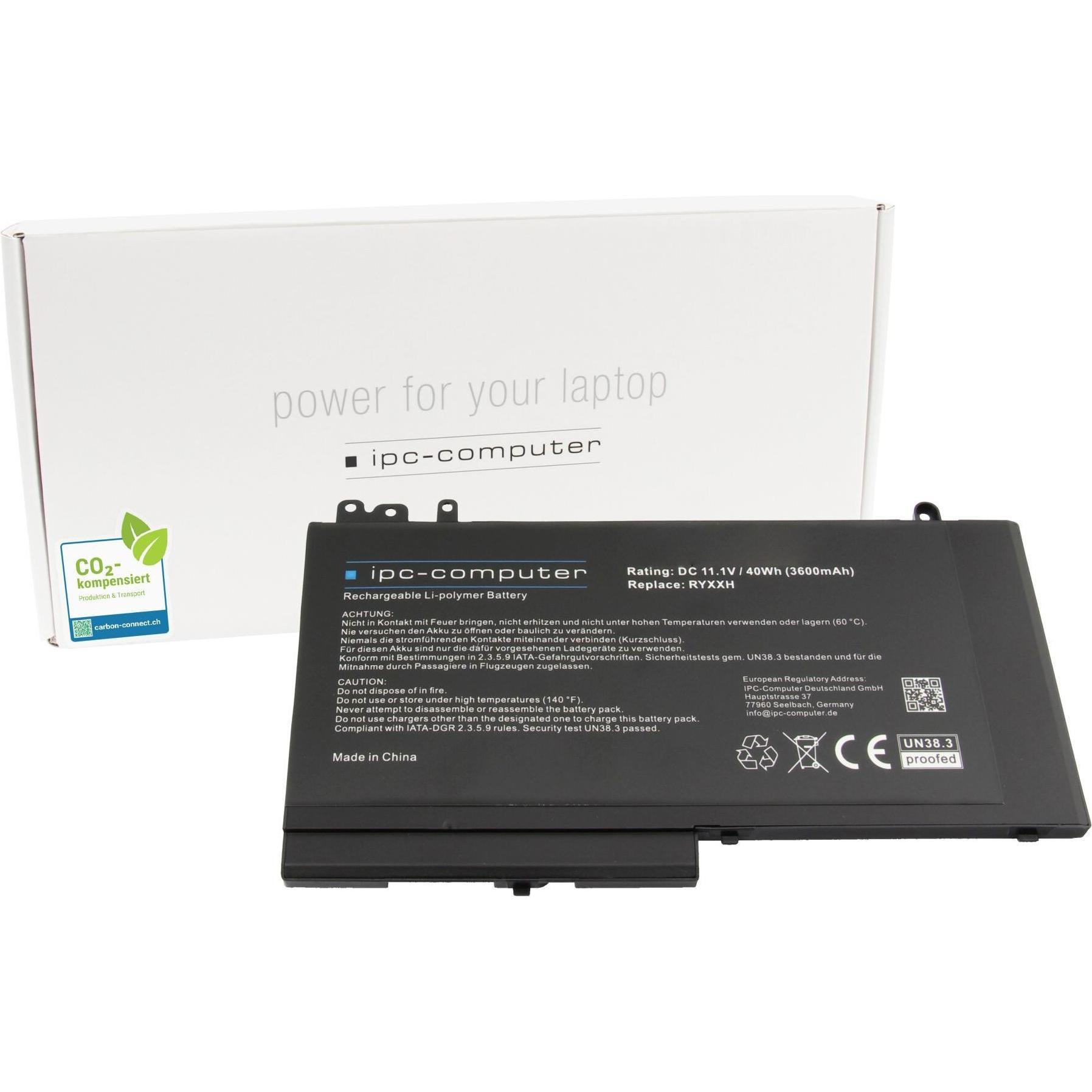 Thumbnail - IPC 094D2 (3 Zellen, 3600 mAh), Notebook Akku