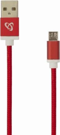 Image du produit Sbox USB->Micro USB M/M 1.5m USB-10315R red (1.50 m, USB 2.0)