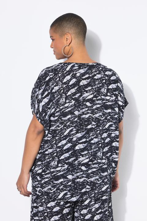 Actual product image Studio Untold Blusenshirt, oversized, Alloverprint (54)