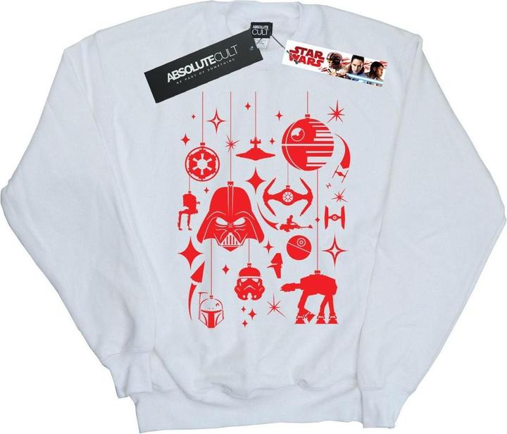 Actual product image Star Wars Boys Christmas Decorations Sweatshirt (128)