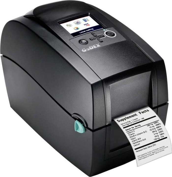 Produktbild Godex RT200i - Etikettendrucker - Thermodirekt / Thermotransfer (41209 dpi)