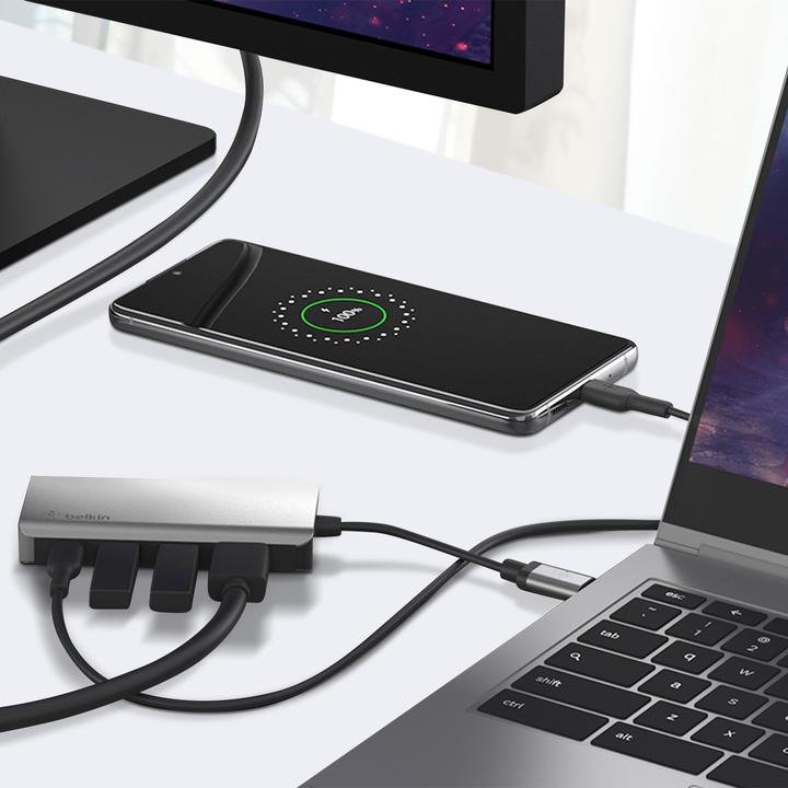 Immagine prodotto Belkin USB-C 4 in 1 (USB-C, 4 Porti)