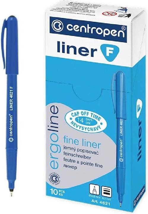 Actual product image Centropen Office Focus 10 pieces, black (Black, 10x)