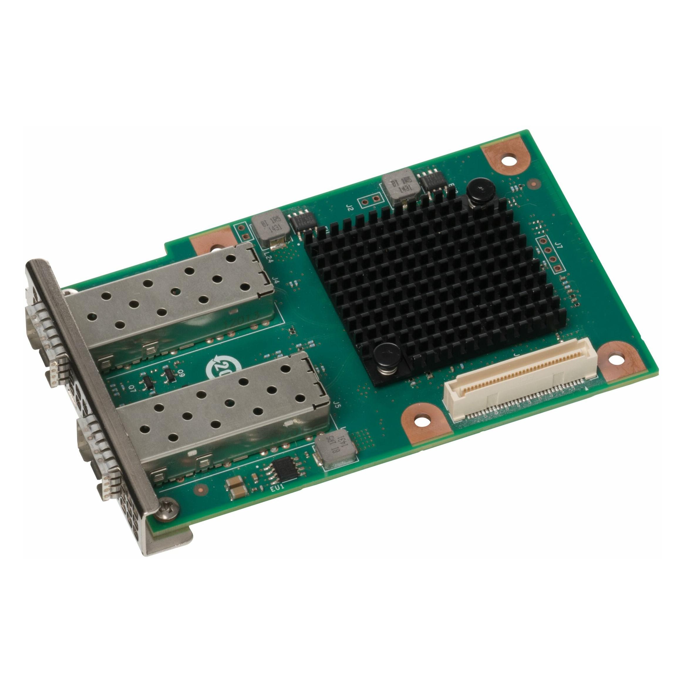 Intel X527DA2OCPG1P5 Ethernet Adapter, Dual Port, 10 Gbase-T (Ethernet), Netzwerkkarte, Grün