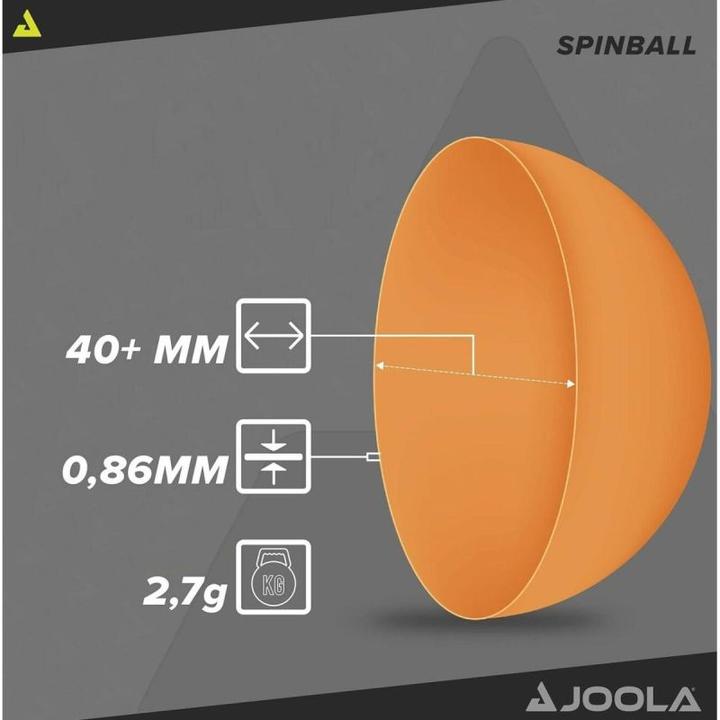 Actual product image Joola spin balls (12 pcs.)