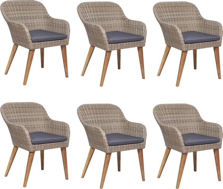 Produktbild vidaXL Garten Essgruppe (160 x 80 x 74 cm)