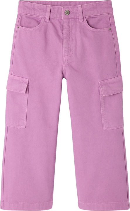 Image du produit Vertbaudet Mädchen Cargo-Hose mit weitem Bein (98)