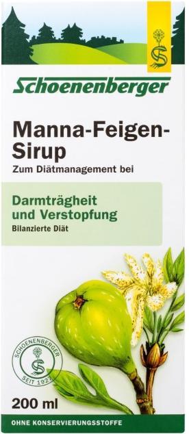 Produktbild Schönenberger Manna Feigen Sirup