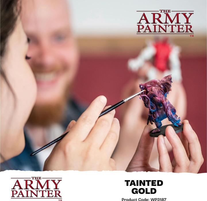 Image du produit The Army Painter Peinture métallique Warpaints Fanatic : Tainted Gold 18 ml (Or pur, 18 ml)